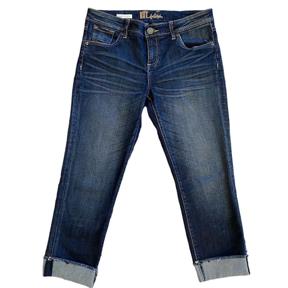 Kut from the Kloth Angie Cropped Skinny Boyfriend 4